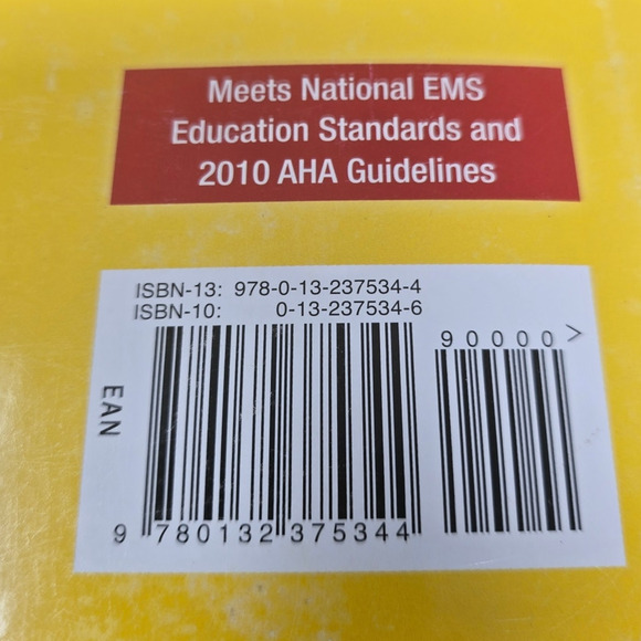 Pearson Limmer O'Keefe Dickinson Emergency Care 12th Edition Work Book - Picture 4 of 10